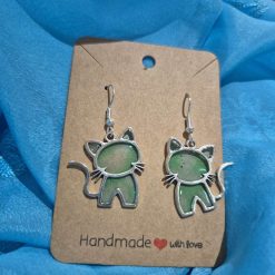 Hand made Cat earrings (Copy)