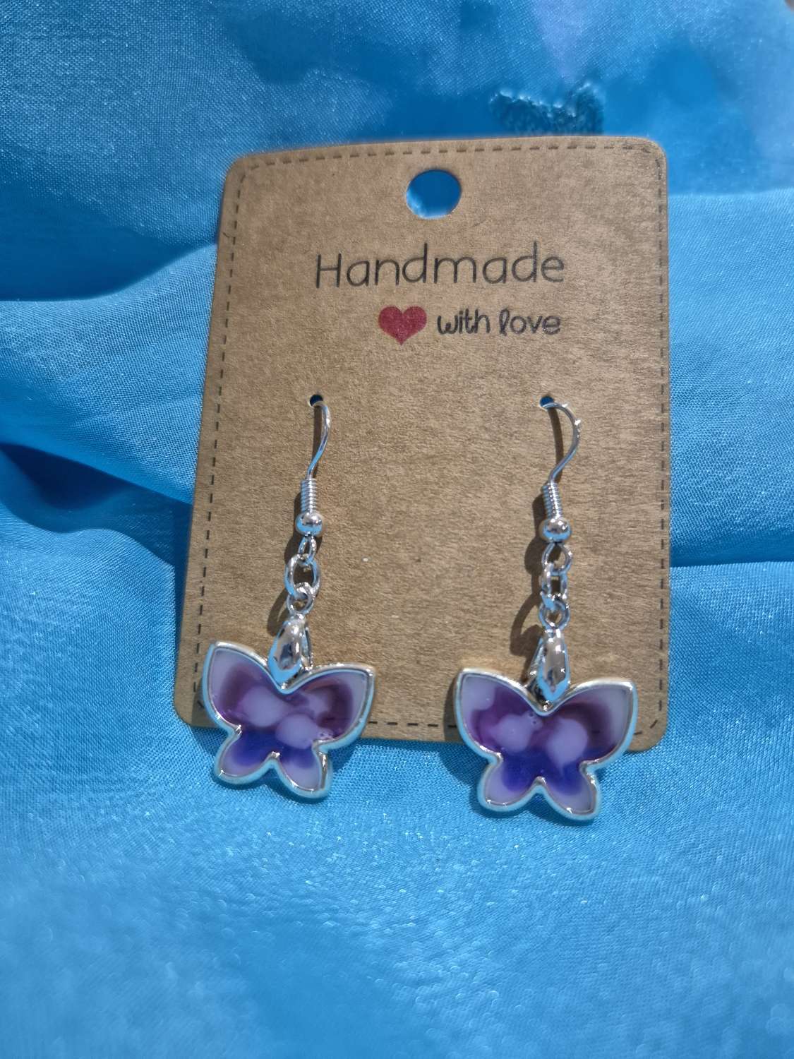Hand made Butterfly earrings (Copy) Hand made Butterfly earrings (Copy)