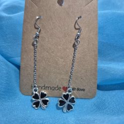 Hand made long drop earrings (Copy)
