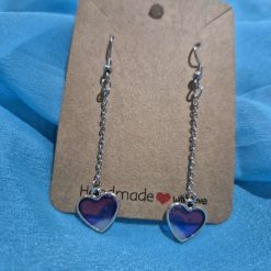 Hand made long drop earrings (Copy)
