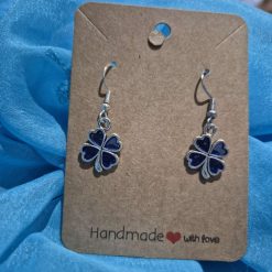 Hand made 4 leaf clover earrings (Copy)