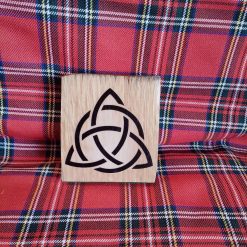 Celtic triquetra stave matt