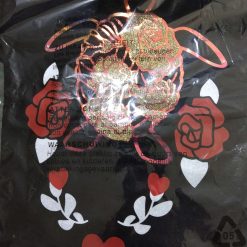 Black turtle with roses t-shirt