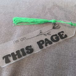 'im on this page' bookmark