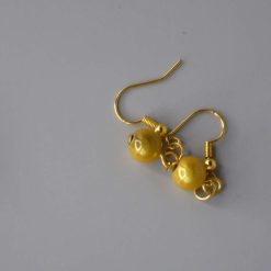 rainbow stripe Beaded Earrings length 2.2cm width 8mm