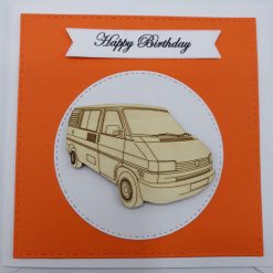 Handmade T4 Camper Birthday Card 7 Handmade T4 Camper Birthday Card 7