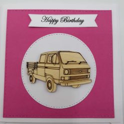 Handmade Splittie Birthday Card