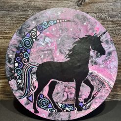 Unicorn acrylic art canvas 1 Unicorn acrylic art canvas 1