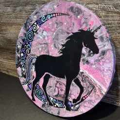 Unicorn acrylic art canvas 2 Unicorn acrylic art canvas 2