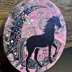 Unicorn acrylic art canvas 3 Unicorn acrylic art canvas 3