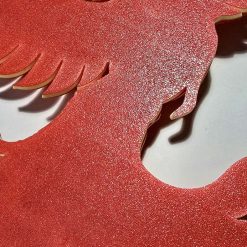 Phoenix Wall Hanger, 3D Printed, Wall Decor, 5