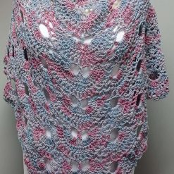 Crochet Flower Scarf
