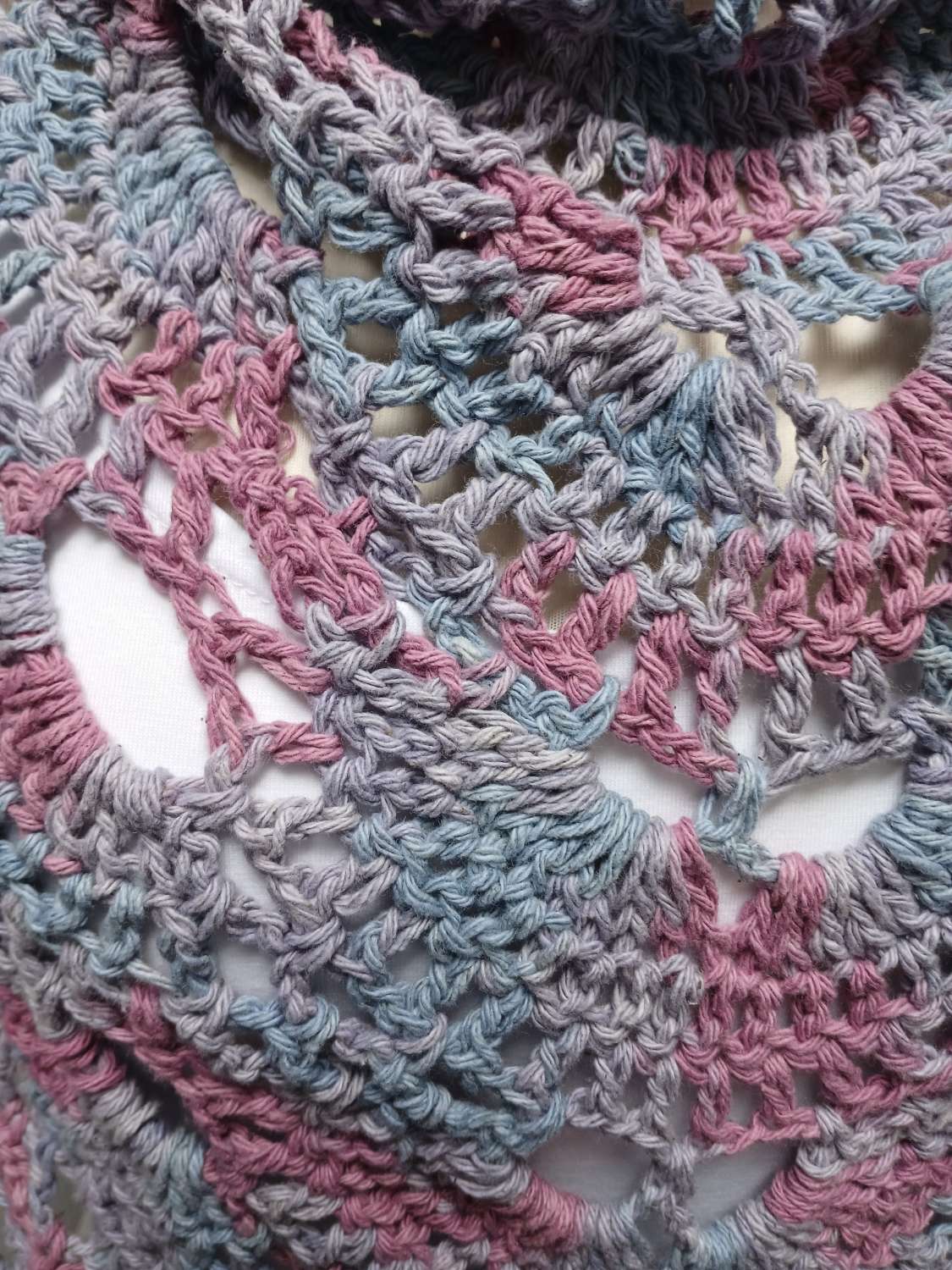 20260410_123422 Crochet Cotton Triangle Shawl/Scarf 2