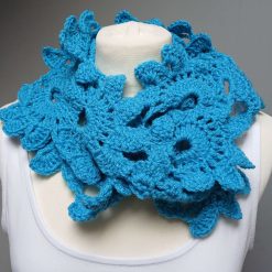 Crochet Flower Scarf