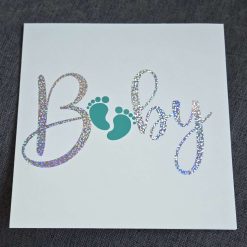 New baby greeting card