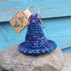 Crochet Witch Hat Keyring Ooak Handmade Cornish Crafts Gifts 2 Crochet Witch Hat Keyring Ooak Handmade Cornish Crafts Gifts 2