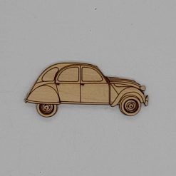 Citroen 2CV (sideview) Handmade Wooden Magnet