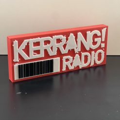 Kerrang! Rock Radio badge Logo Emblem - Wall / Shelf / Desk Display Decorative plaque 1 Kerrang! Rock Radio badge Logo Emblem - Wall / Shelf / Desk Display Decorative plaque 1