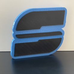 3D Ford Fiesta SPORT Blue Wall Shelf Desk Standing Decorative Plaque Gift