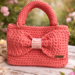 Beautiful bag with bow
