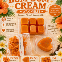 Bum bum cream wax melts