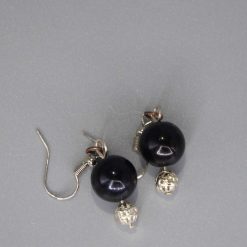 rainbow stripe Beaded Earrings length 2.2cm width 8mm