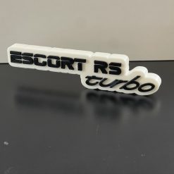 3D Ford Escort RS Turbo Wall Shelf Desk Standing Decorative Plaque Gift