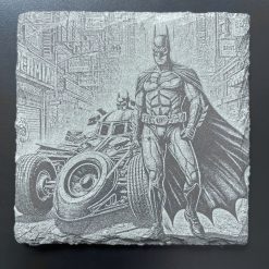 Unique Super Heroes Batman Slate Mat Engraved x4 Coaster Set #2 Man Cave Gifts 4 Unique Super Heroes Batman Slate Mat Engraved x4 Coaster Set #2 Man Cave Gifts 4