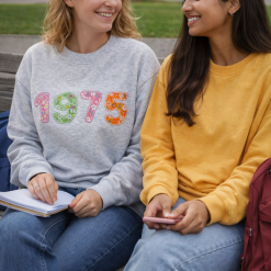 Ladies personalised sweaters - A unique '4 character' design 7