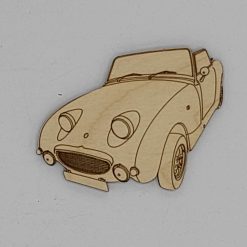 Austin Healey Frogeye Sprite Handmade Wooden Magnet