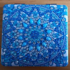 Blue Compact Mirror