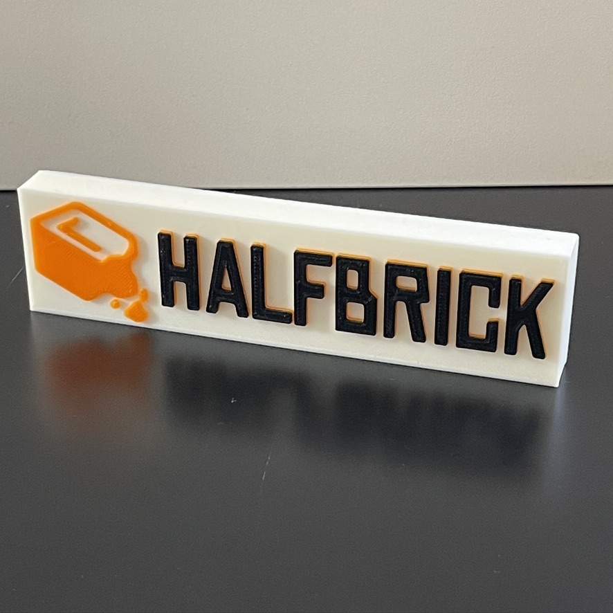 Halfbrick Studios badge emblem 3D plaque Ideal Autistic Autism ADHD Sensory Gift Halfbrick Studios badge emblem 3D plaque Ideal Autistic Autism ADHD Sensory Gift