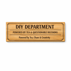 Personalised Plywood Wall Sign – Custom Garage, Shed, & Workshop Sign 2