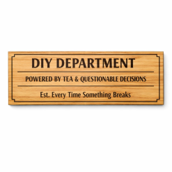 Personalised Plywood Wall Sign – Custom Garage, Shed, & Workshop Sign 5