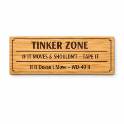 Personalised Plywood Wall Sign – Custom Garage, Shed, & Workshop Sign 8