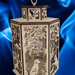 Dog Tea Light Lantern
