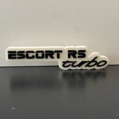3D Ford Escort RS Turbo Wall Shelf Desk Standing Decorative Plaque Gift 1