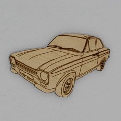 Ford Escort MK1 Mexico Handmade Wooden Magnet