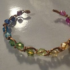 Hollie Bracelet (Wavey Rainbow)