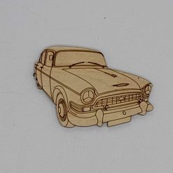 Humber Super Snipe Handmade Wooden Magnet