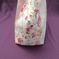 Soft Pinks and Creams Mixed Design Quilted Zip Pouch 4