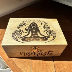 Beautiful wooden trinket box