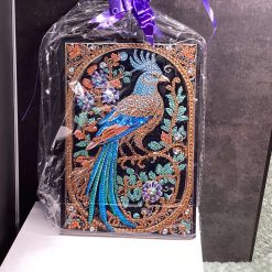 Diamond Painted Elephant Bookmark