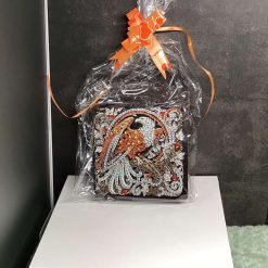 Diamond Painted Elephant Bookmark