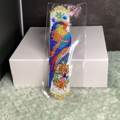 Diamond Painted Elephant Bookmark
