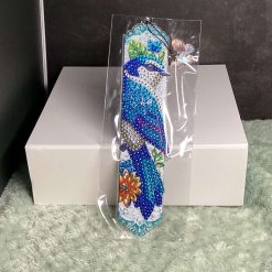 Diamond Painted Elephant Bookmark