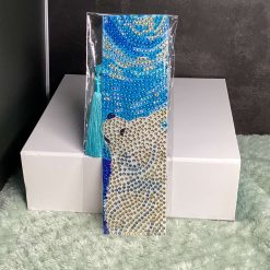 Diamond Painted Elephant Bookmark