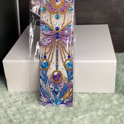 Diamond Painted Elephant Bookmark