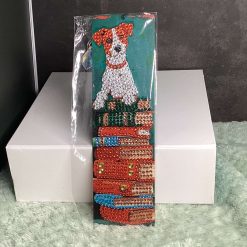 Diamond Painted Elephant Bookmark