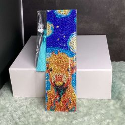 Diamond Painted Elephant Bookmark